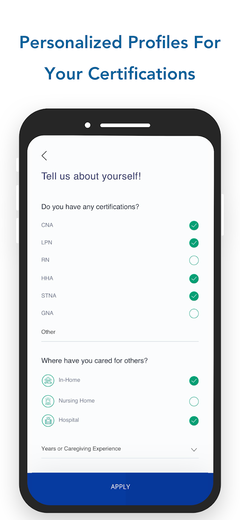 Homecare screenshot 2